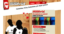 Desktop Screenshot of camisetasmadrid.es